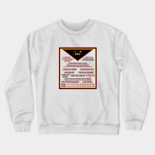 WESENTLICHE SÄTZE FÜR DIE REISE NACH BRASILIEN. SAMER BRASIL Crewneck Sweatshirt